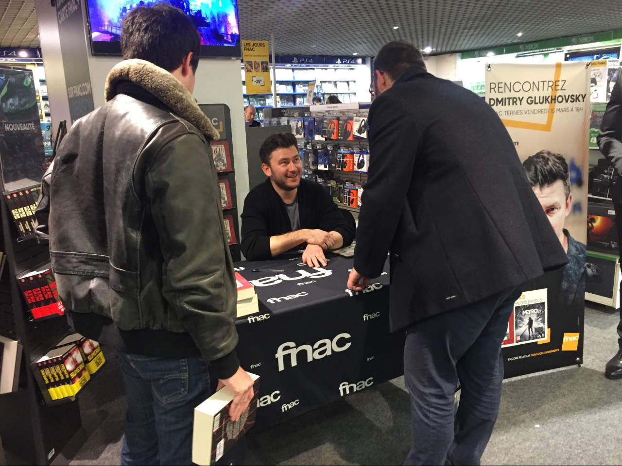 Dmitry Glukhovski Fnac Ternes Metro Exodus