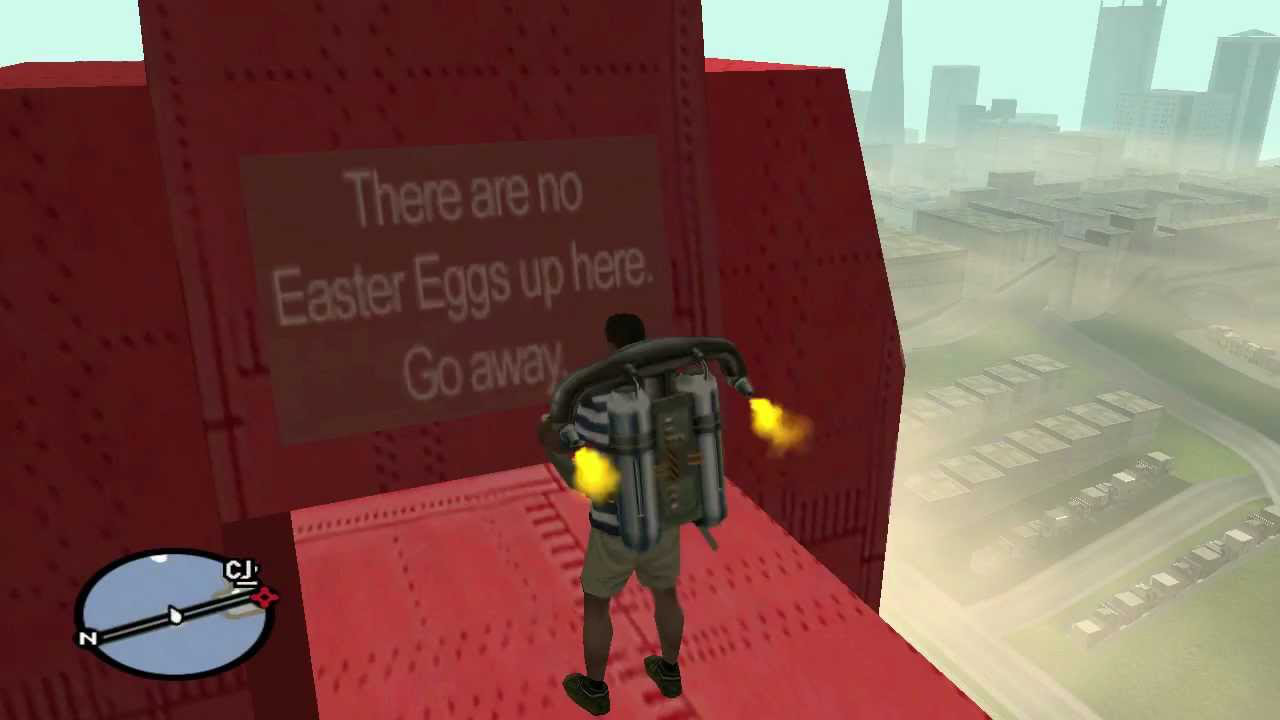 Easter Egg de GTA San andreas - Rockstar North